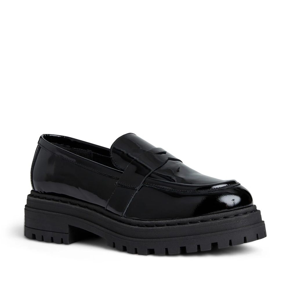 BRUNOMAGLI SIENNA CASUAL M LOAFER BLACK PATENT